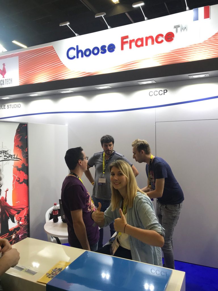 Gamescom - Photo de l'équipe sur le stand