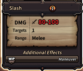 The Last Spell - Slash skill