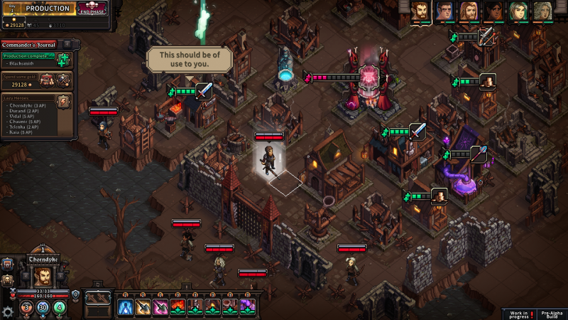 The Last Spell Presskit - Phase de production