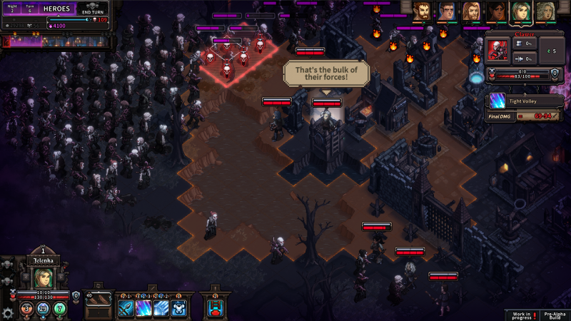 The Last Spell Presskit - Observation des ennemis depuis une tour de guet